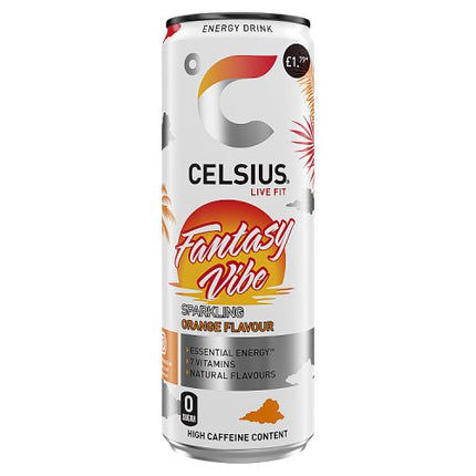 Celsius Energy Fantasy Vibe 355ml £1.79