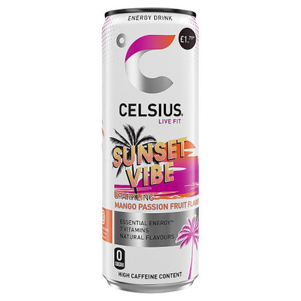 Celsius Energy Sunset Vibe 355ml £1.79