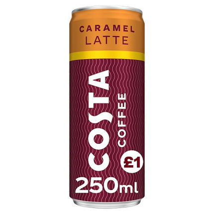 Costa Coffee Caramel Latte Can 250ml PM £1