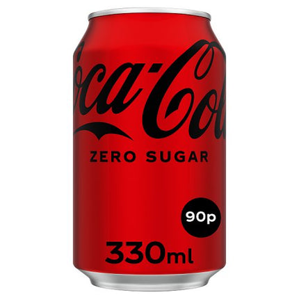 Coke Zero 330ml 90p