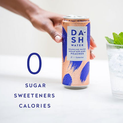 Dash Sparkling Peach 4 x 330ml
