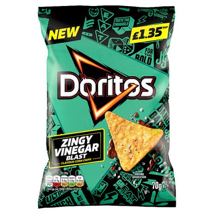 Doritos Salt & Vinegar £1.35 70g