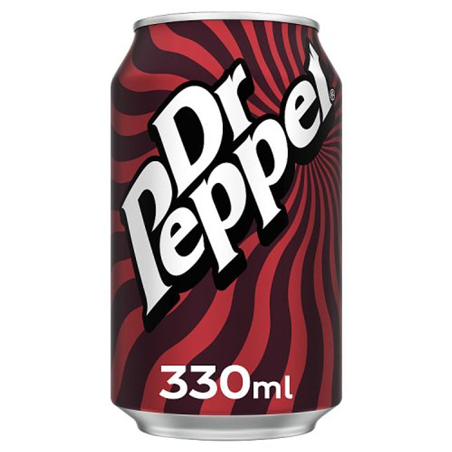 Dr Pepper 330ml can