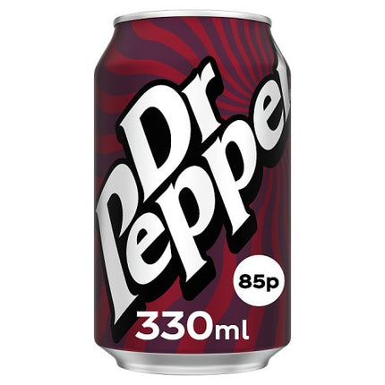Dr Pepper 330ml 85p