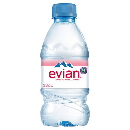 Evian Natural Mineral Water 33cl