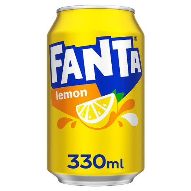 Fanta Lemon 330ml can