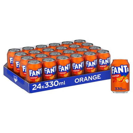 Fanta Orange Cans Multipack 24x330ml