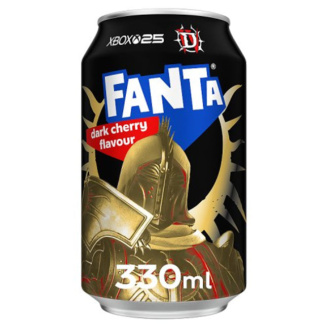 Fanta Dark Cherry 330ml can