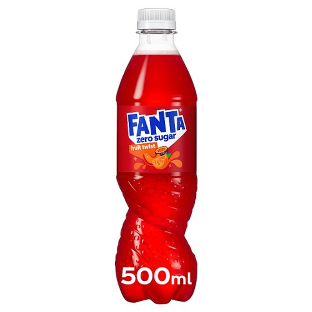 Fanta Zero Fruit Twist 500ml can