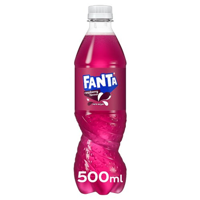 Fanta Zero Raspberry 500ml