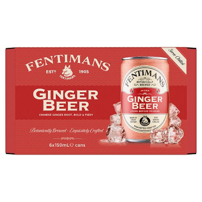 Fentimans Ginger Beer 150ml 6 Pack