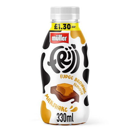 Frijj Fudge Brownie Milkshake 330ml £1.30