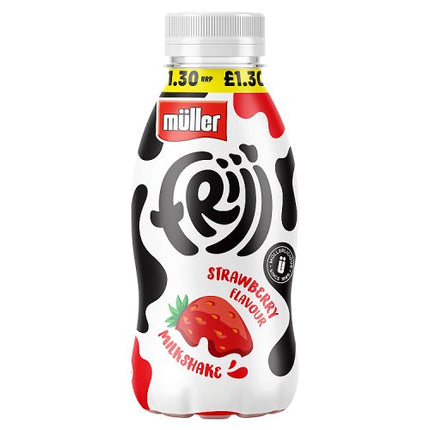 Frijj Strawberry Milkshake 330ml