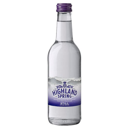 Highland Spring Still 330ml Glass