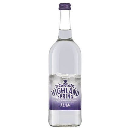 Highland Spring Still 750ml Glass