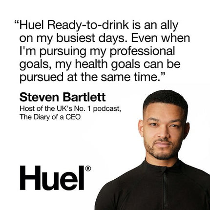 Huel Ready-to-Drink Cinnamon Swirl Flavour Complete Meal 500ml