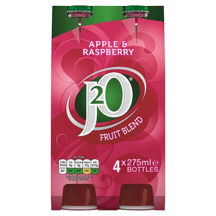 J2O Apple & Raspberry 4x275ml