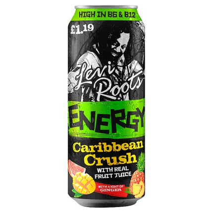Levi Roots Caribbean Crush Energy 500ml  £1.19