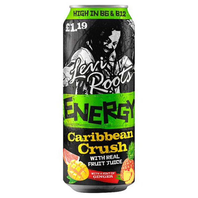 Levi Roots Caribbean Crush Energy 500ml  £1.19