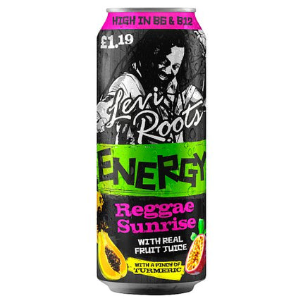 Levi Roots Reggae Sunrise Energy 500ml  £1.19