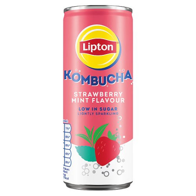 Lipton Kombucha Strawberry & Mint 250ml