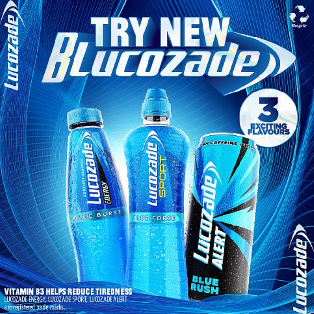 Lucozade Energy Blue Burst 500ml