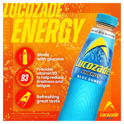 Lucozade Energy Blue Burst 500ml