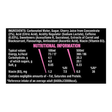 Lucozade Alert Cherry Blast 500ml