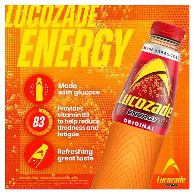 Lucozade Energy Original 4 x 380ml