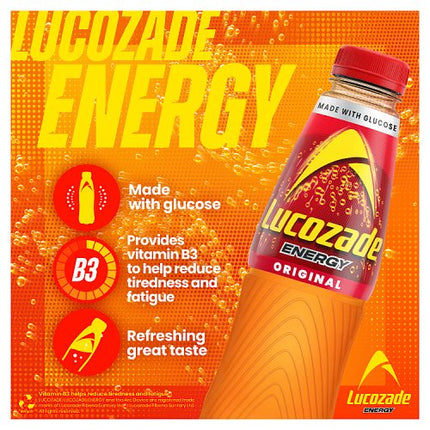 Lucozade Energy Original 4 x 380ml