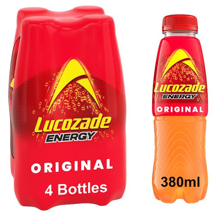 Lucozade Energy Original 4 x 380ml