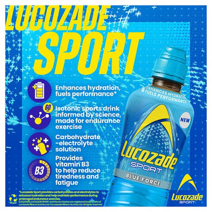 Lucozade Sport Blue Force 500ml £1.60
