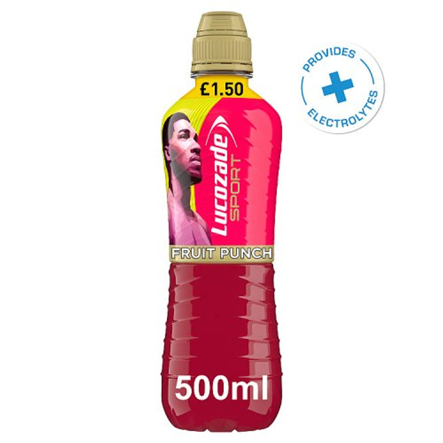 Lucozade Sport Anthony Joshua Fruit Punch 500ml
