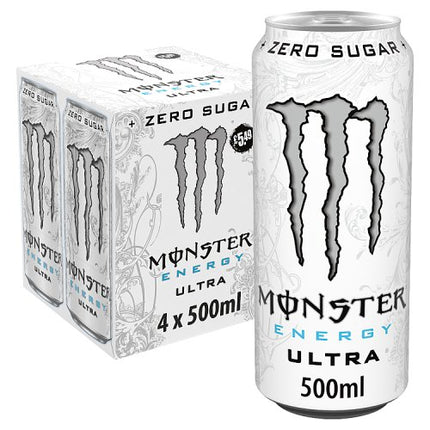 Monster Ultra White 4x500ml £5.49