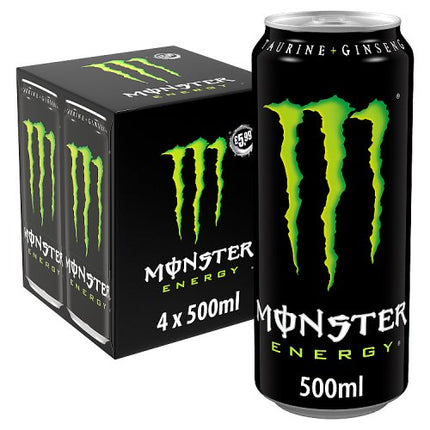 Monster Energy 4x500ml £5.99