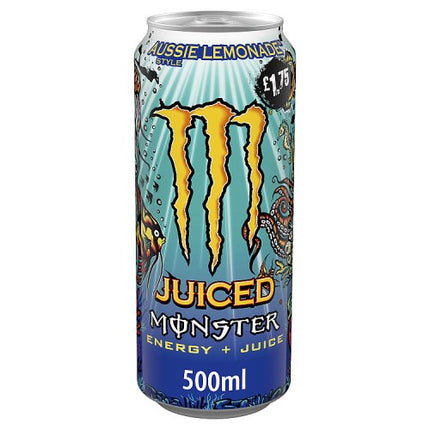 Monster Aussie Lemonade 500ml can
