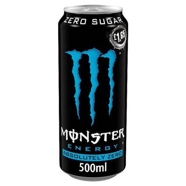 Monster Absolute Zero 500ml £1.65