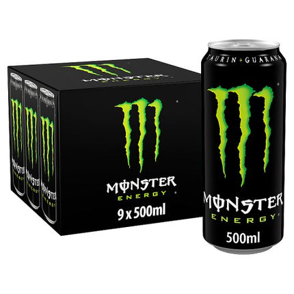 Monster Energy 9 x 500ml