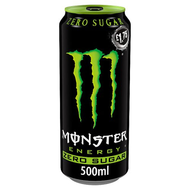 Monster Energy Zero 500ml £1.75