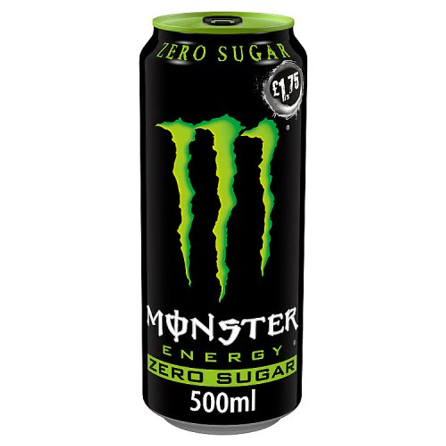 Monster Energy Zero 500ml £1.75