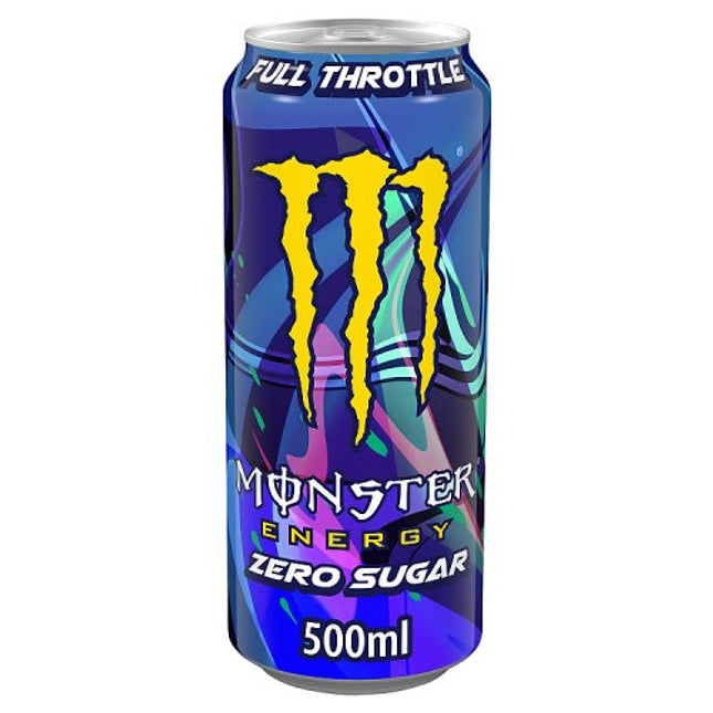 Monster Full Throttle Zero 500ml can
