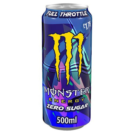 Monster Full Throttle Zero 500ml £1.75