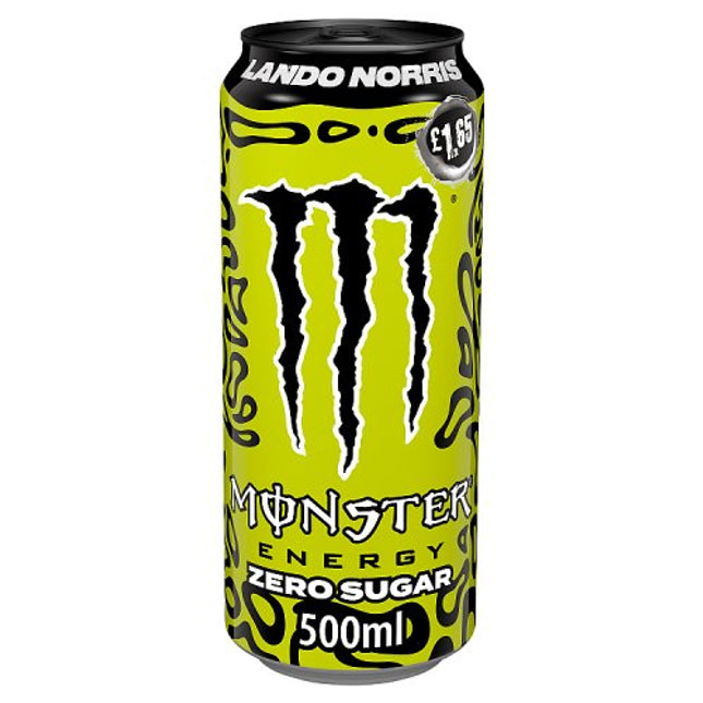 Monster Energy Zero Lando Norris 500ml can
