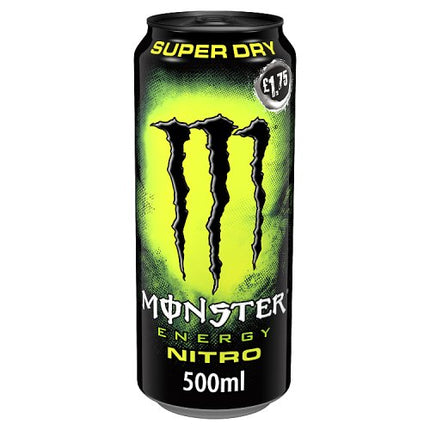Monster Nitro Super Dry 500ml can