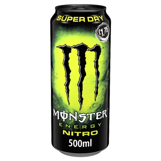 Monster Nitro Super Dry 500ml can