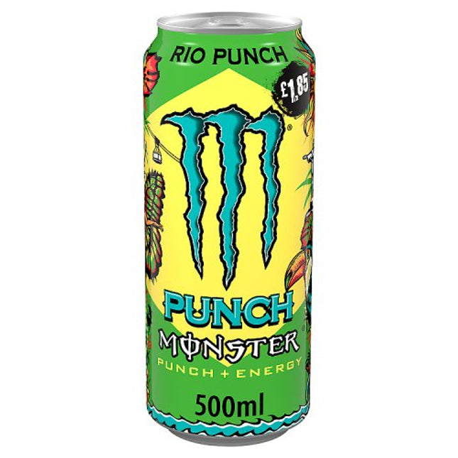 Monster Rio Punch 500ml £1.85