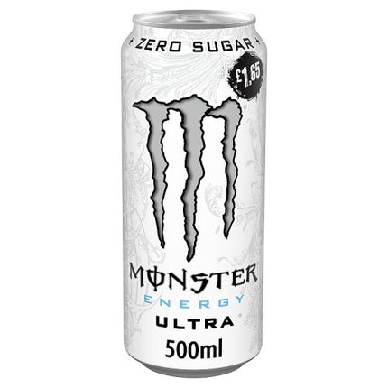 Monster Ultra Zero White 500ml can