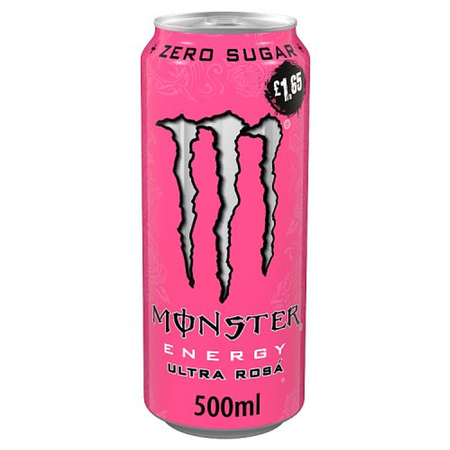 Monster Ultra Zero Rosa 500ml