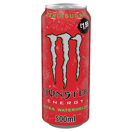 Monster Ultra Zero Watermelon 500ml £1.55