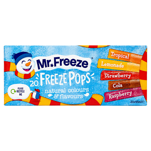Mr Freeze Classic Flavours 20x45ml
